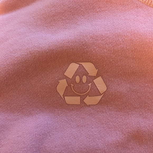 small pink pacsun sweatshirt - Picture 3 of 4